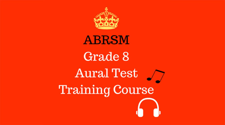 ABRSM Grade 8 Aural Test Training Course (2024)